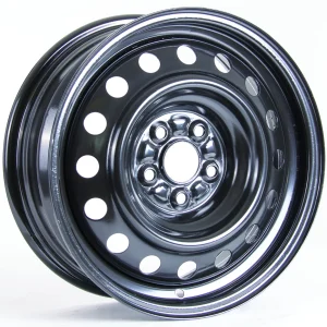 RTX Wheels – Steel Wheel – Black – 15″x6″ 40mm – All weather Wheels – X45921